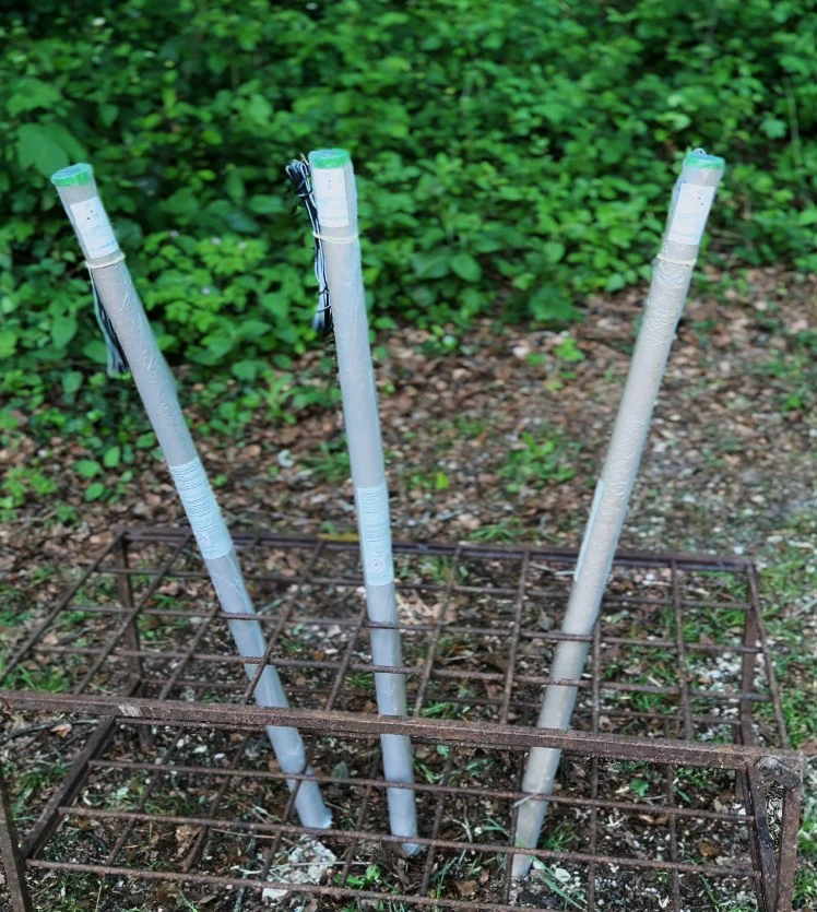 3 chandelles romaines pour spectacle pyrotechnique