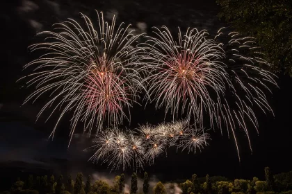 Feu d'artifice de Vesoul par Nicolas Groffal