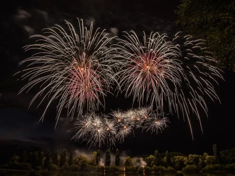 Feu d'artifice de Vesoul par Nicolas Groffal