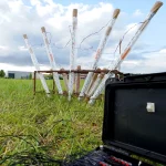 Feu d'artifice chandelle romaine