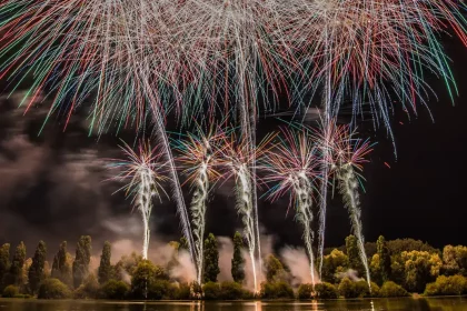 Un feu d'artifice ça pollue