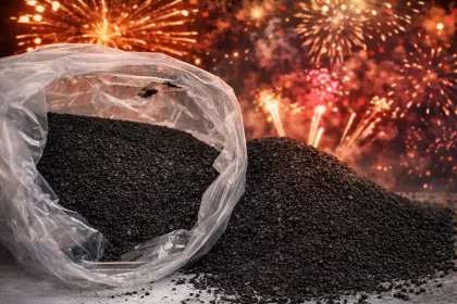 poudre noire pour feu d'artifice