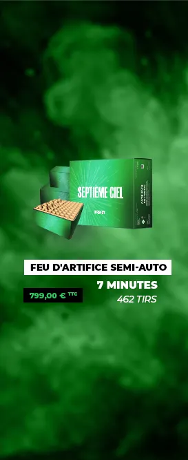 Jacques Prevot Artifices - Feu septième ciel
