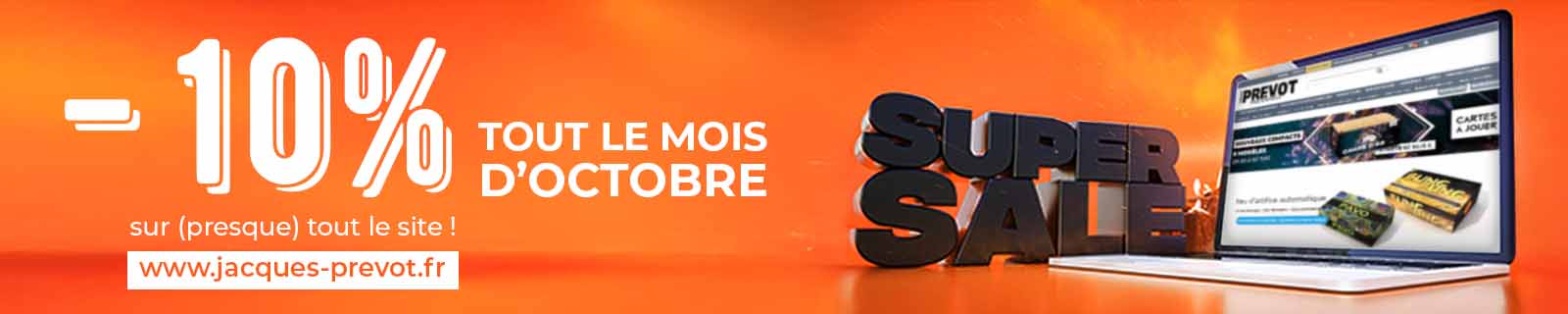 Jacques Prevot Artifices - Promo octobre 2025
