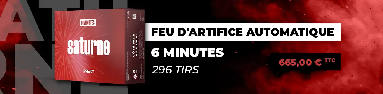Jacques Prevot Artifices - Saturne