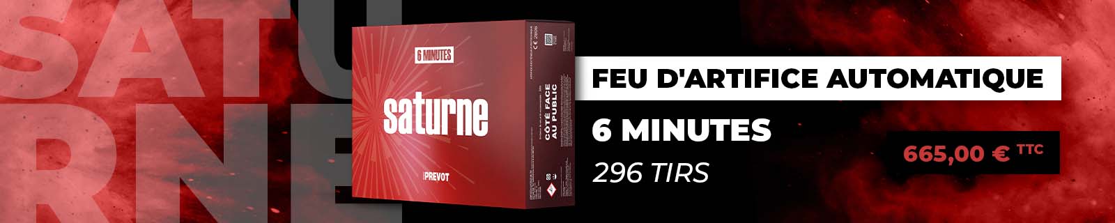 Jacques Prevot Artifices - SATURNE 6 min