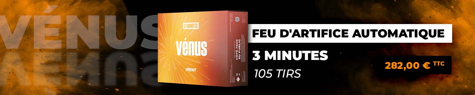 Jacques Prevot Artifices - VÉNUS 3 min