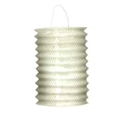 Jacques Prevot Artifices - douzaine de lampions cylindrique ivoire 16 cm