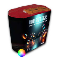 Jacques Prevot Artifices - compact 13 tirs 30 mm kamuro pointes multicolores