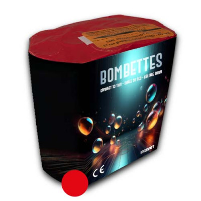 Jacques Prevot Artifices - compact 13 tirs 30 mm kamuro pointes rouges