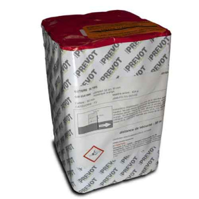 Jacques Prevot Artifices - compact 16 tirs 30 mm mosaïque vert