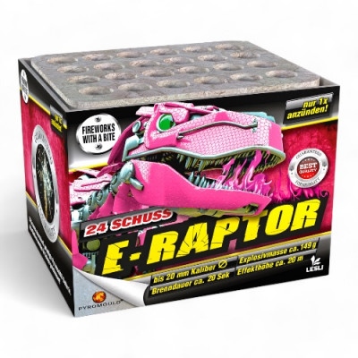 Jacques Prevot Artifices - Compact 24 tirs E-raptor