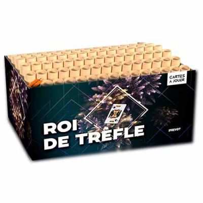 Jacques Prevot Artifices - compact 90 tirs 25mm roi de trefle