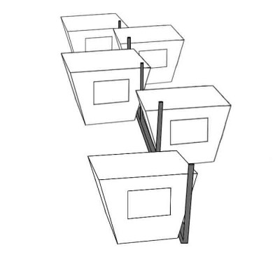 Jacques Prevot Artifices - Demi-échelle pour fixer 5 à 10 compacts