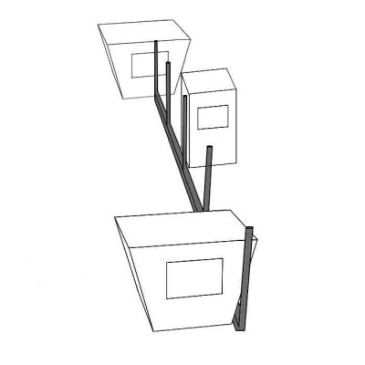 Jacques Prevot Artifices - Demi-échelle pour fixer 5 à 10 compacts