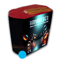 Jacques Prevot Artifices - compact 13 tirs 30 mm kamuro pointes bleues