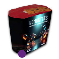 Jacques Prevot Artifices - compact 13 tirs 30 mm kamuro pointes pourpres