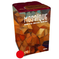 Jacques Prevot Artifices - compact 16 tirs 30 mm mosaïque rouge