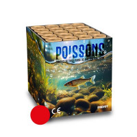 Jacques Prevot Artifices - compact 20 tirs 30 mm poissons rouge