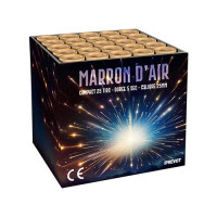 Jacques Prevot Artifices - compact 25 tirs 25 mm flashs et déto 5s