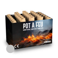 Jacques Prevot Artifices - compact 30 tirs 20 mm z pot à feu argent