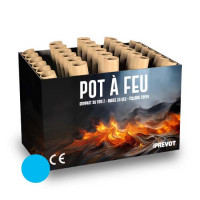 Jacques Prevot Artifices - compact 30 tirs 20 mm z pot à feu bleu