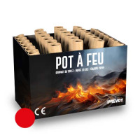 Jacques Prevot Artifices - compact 30 tirs 20 mm z pot à feu rouge