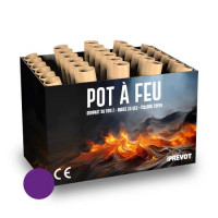 Jacques Prevot Artifices - compact 30 tirs 20 mm z pot à feu violet
