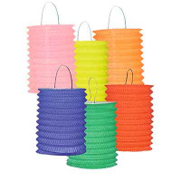 Jacques Prevot Artifices - douzaine de lampions cylindrique assortis 16 cm 