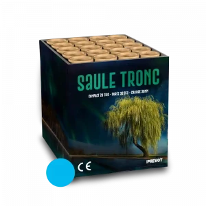 Jacques Prevot Artifices - compact 20 tirs 30 mm saule tronc bleu