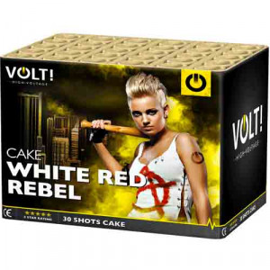 Jacques Prevot Artifices - Compact 30 tirs White Red Rebel