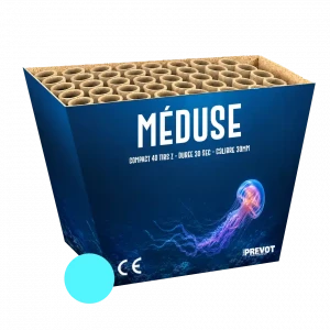 Jacques Prevot Artifices - compact 40 tirs 30 mm z méduse aqua
