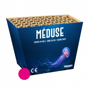 Jacques Prevot Artifices - compact 40 tirs 30 mm z méduse rose