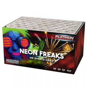 Jacques Prevot Artifices - Compact 48 tirs neon freaks