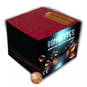 Jacques Prevot Artifices - compact 49 tirs 20 mm bombettes kamuro ascension kamuro