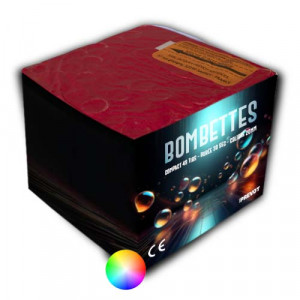 Jacques Prevot Artifices - compact 49 tirs 20 mm bombettes multicolores