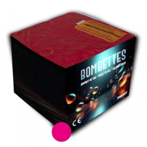 Jacques Prevot Artifices - compact 49 tirs 20 mm bombettes rose