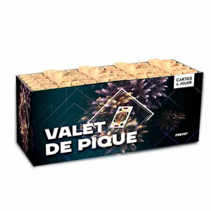 Jacques Prevot Artifices - compact 58 tirs 25 mm valet de pique