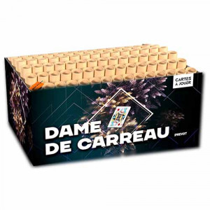 Jacques Prevot Artifices - compact 90 tirs 25mm dame de carreau