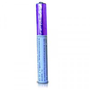 Jacques Prevot Artifices - lance décor violet