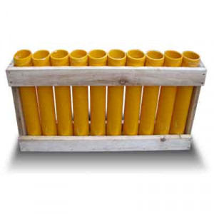 Jacques Prevot Artifices - Mortier d'artifice en caisse de 10 tubes de 50mm.