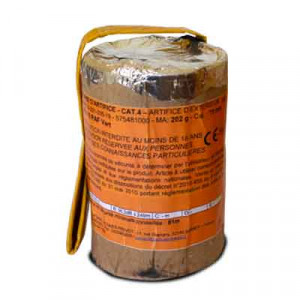 Jacques Prevot Artifices - pot à feu 75 mm clignotant rouge