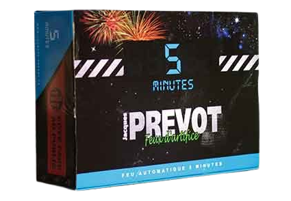 Boîte de pyrotechnie avec un seul allumage