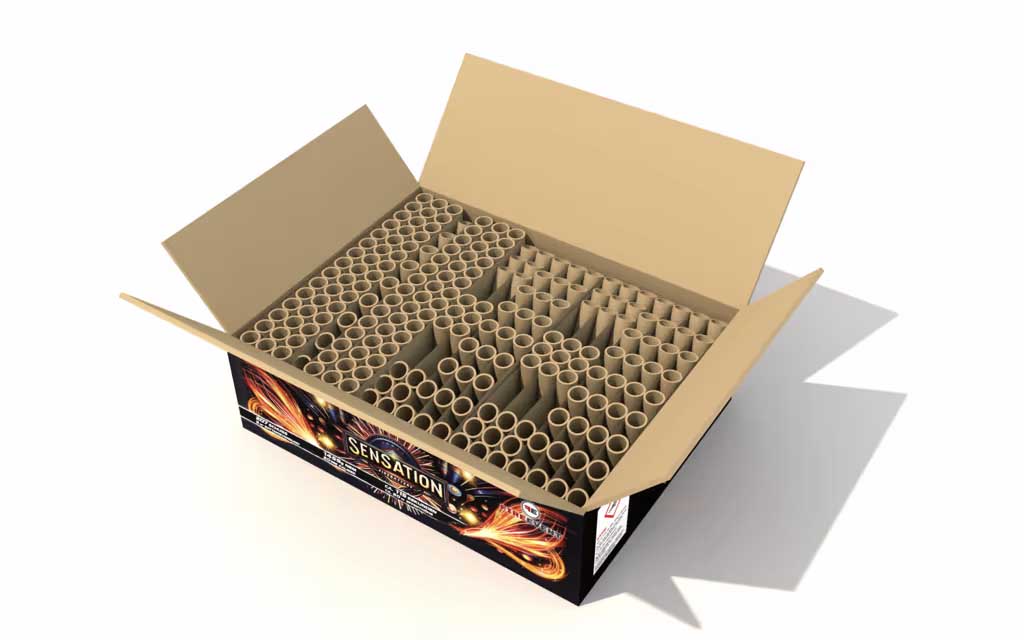 feu d'artifice sensation ouvert