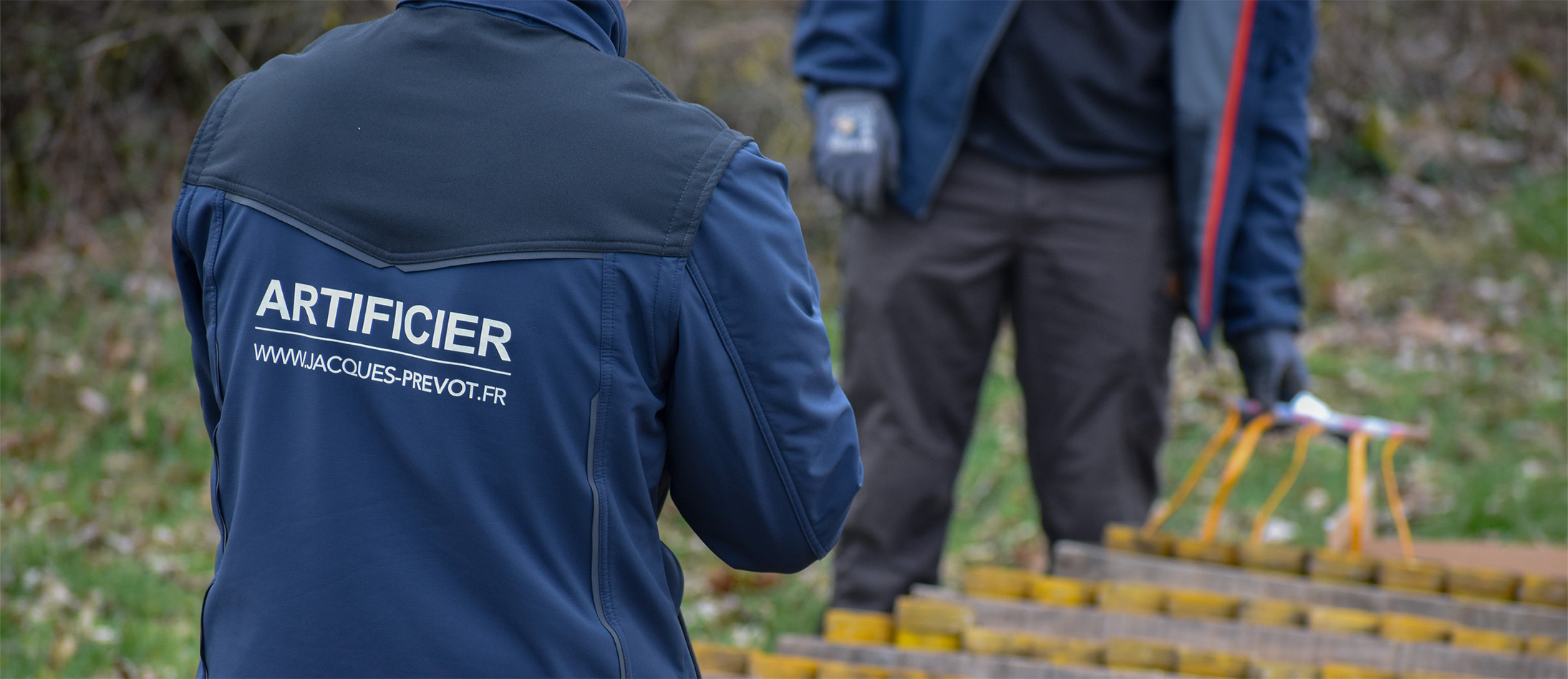 Des feux d'artifice en plein centre